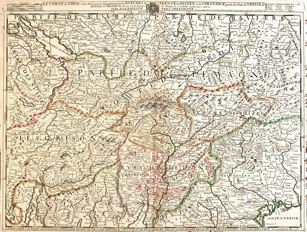 Deutschland (Bundesland: Baden-Württemberg, Bayern), Österreich (Bundesland: Vorarlberg, Tirol, Salzburg, Kärnten), Liechtenstein, Schweiz (Kanton: Thurgau, Appenzell Ausserrhoden, Appenzell Innerrhoden, St von Jean Baptiste Nolin