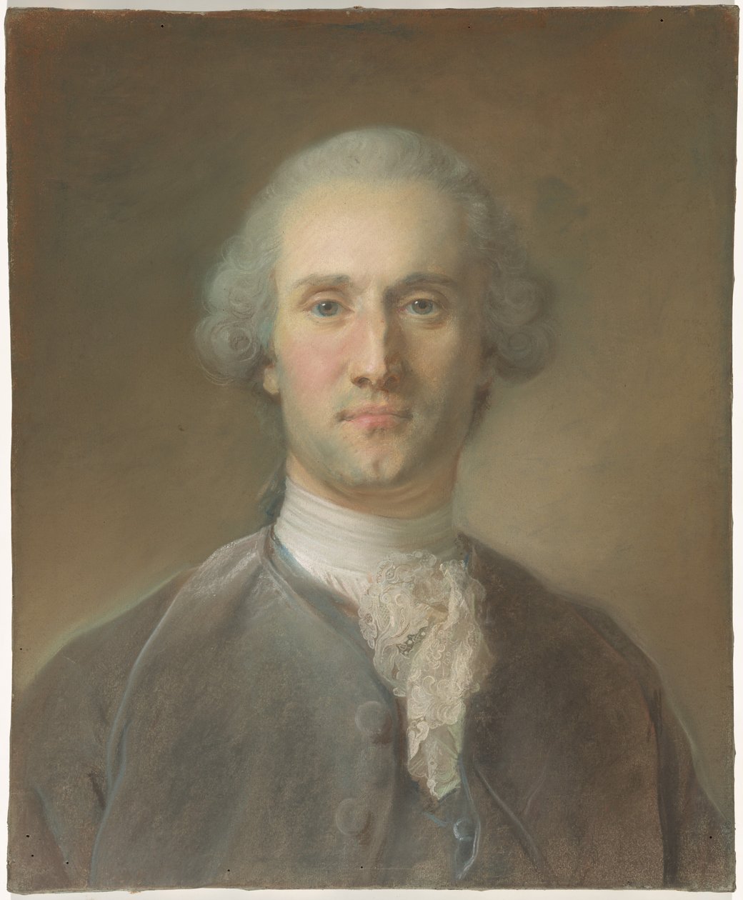 Porträt eines Mannes von Jean-Baptiste Perronneau