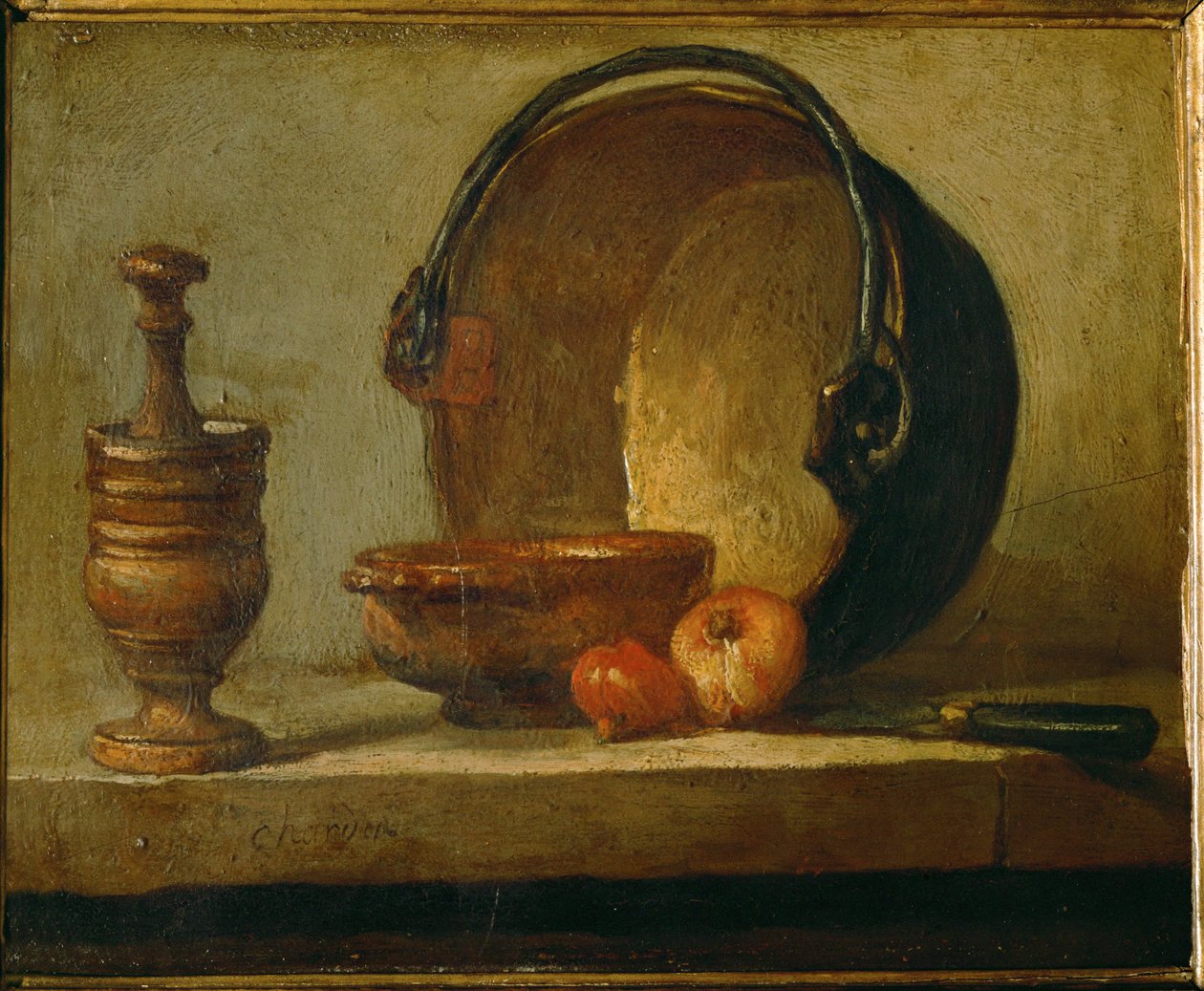 Der Kupferkessel von Jean Baptiste Simeon Chardin