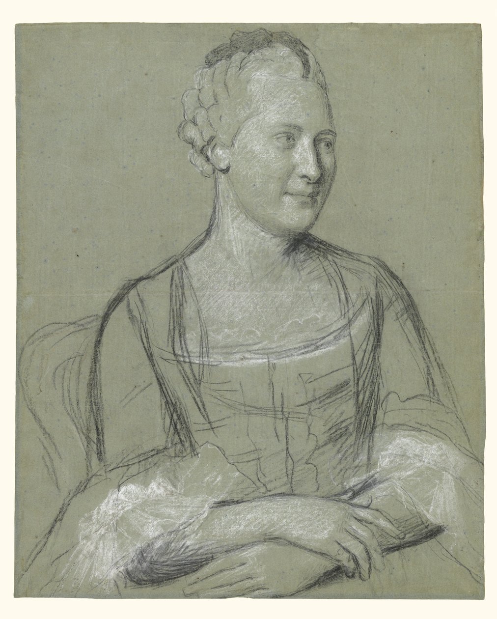 Porträt einer Frau von Jean Etienne Liotard