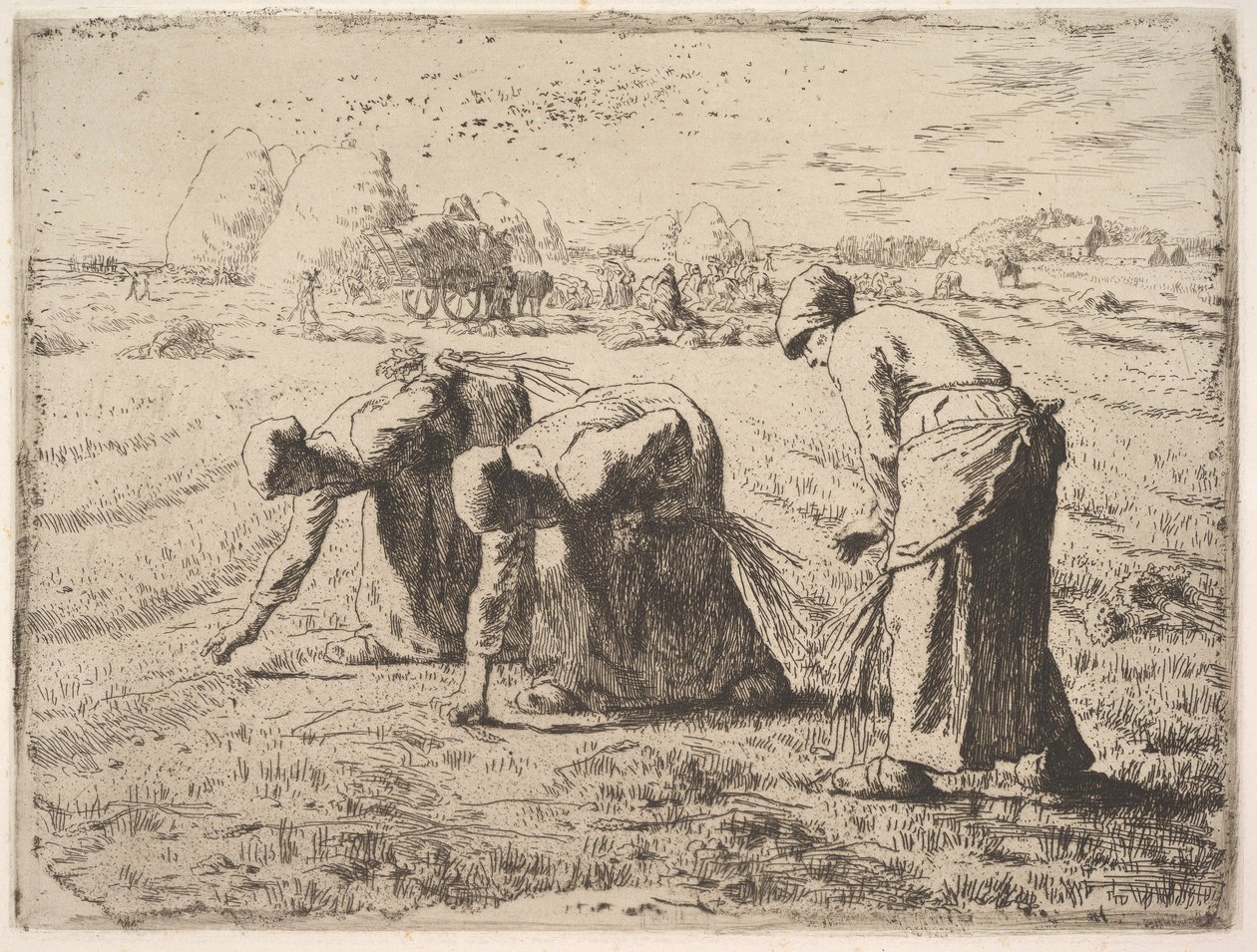 Die Ährenleserinnen von Jean-Francois Millet