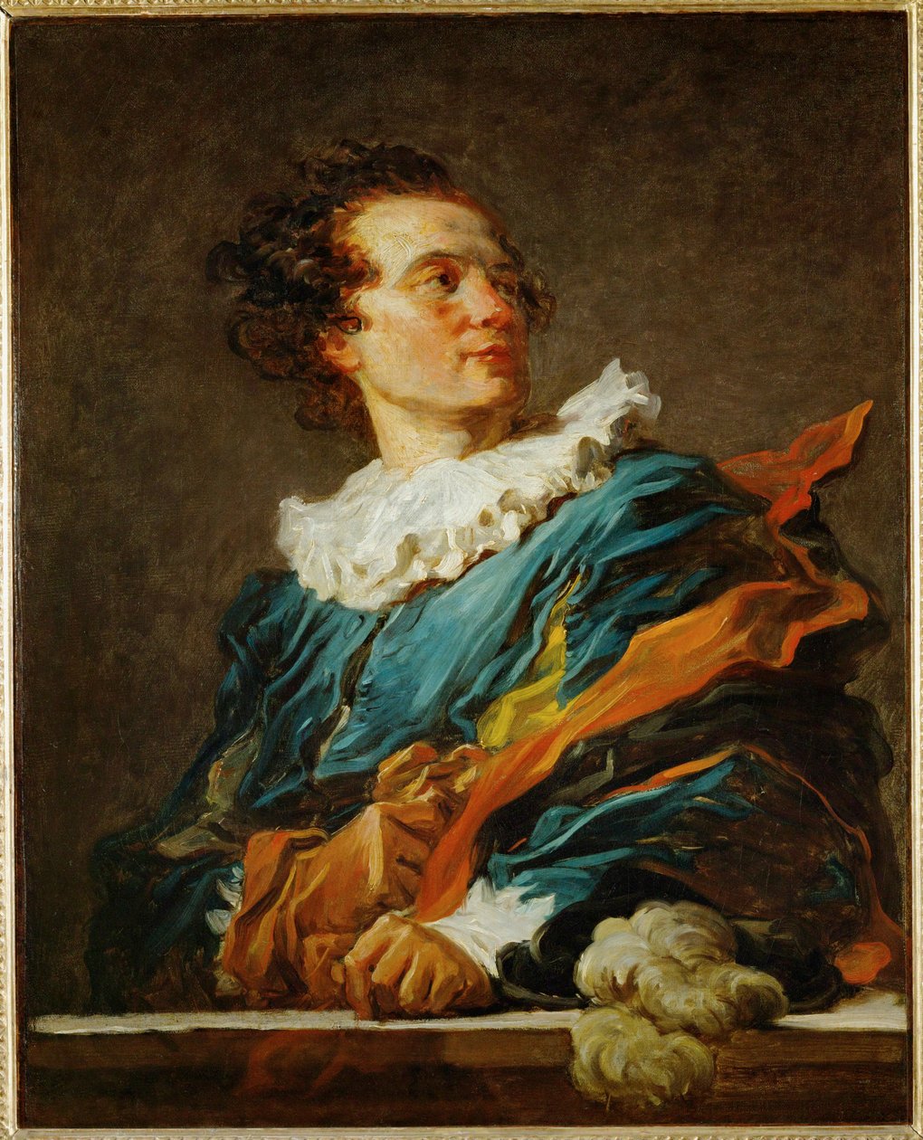 Fantasiefigur, Porträt des Abbe de Saint-Non von Jean Honore Fragonard