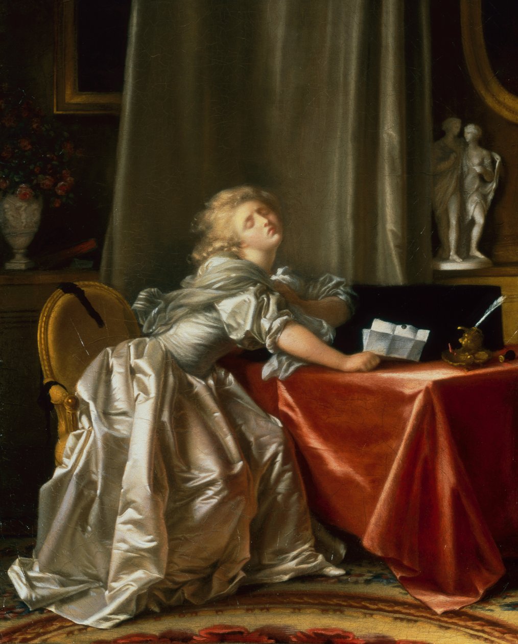 Die schlechte Nachricht von Jean Honore Fragonard