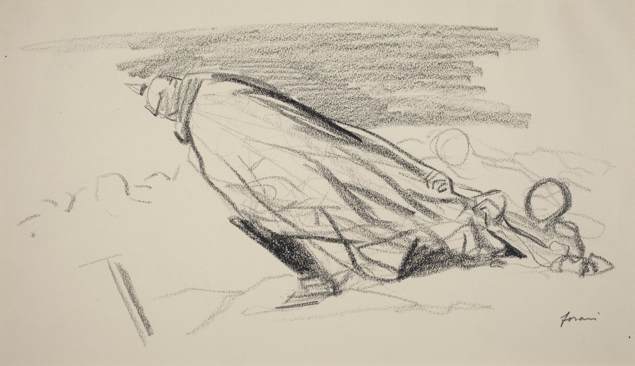 Diejenigen der ersten Stunde. Sire! Wo stehen wir nun mit dem frischen und fröhlichen Krieg? ..., ca. 1914-1919 von Jean-Louis & Caran D