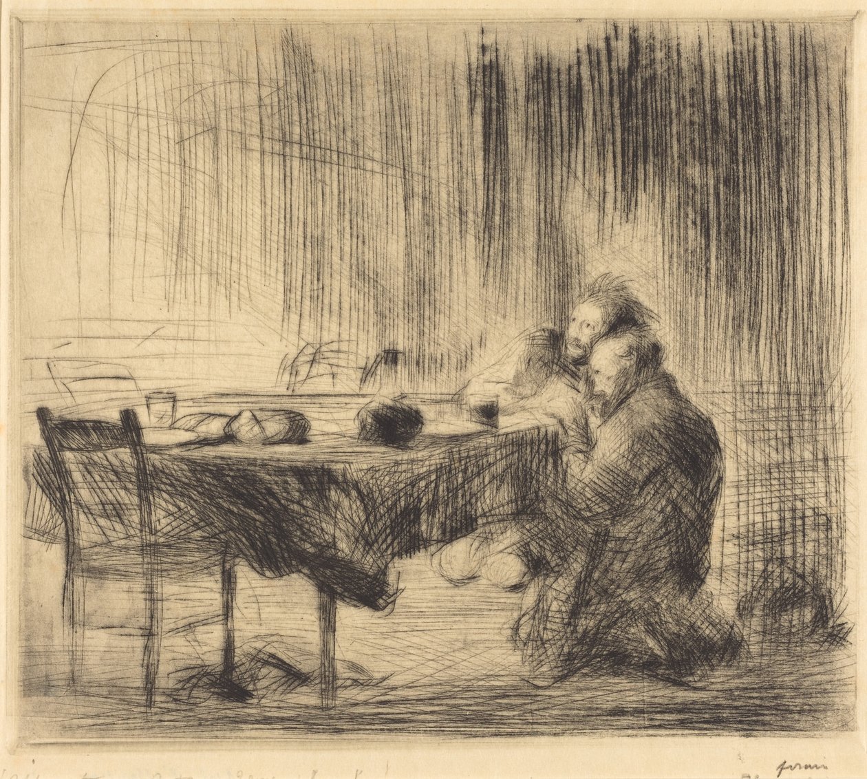 Nach der Vision (zweite Platte) von Jean-Louis Forain