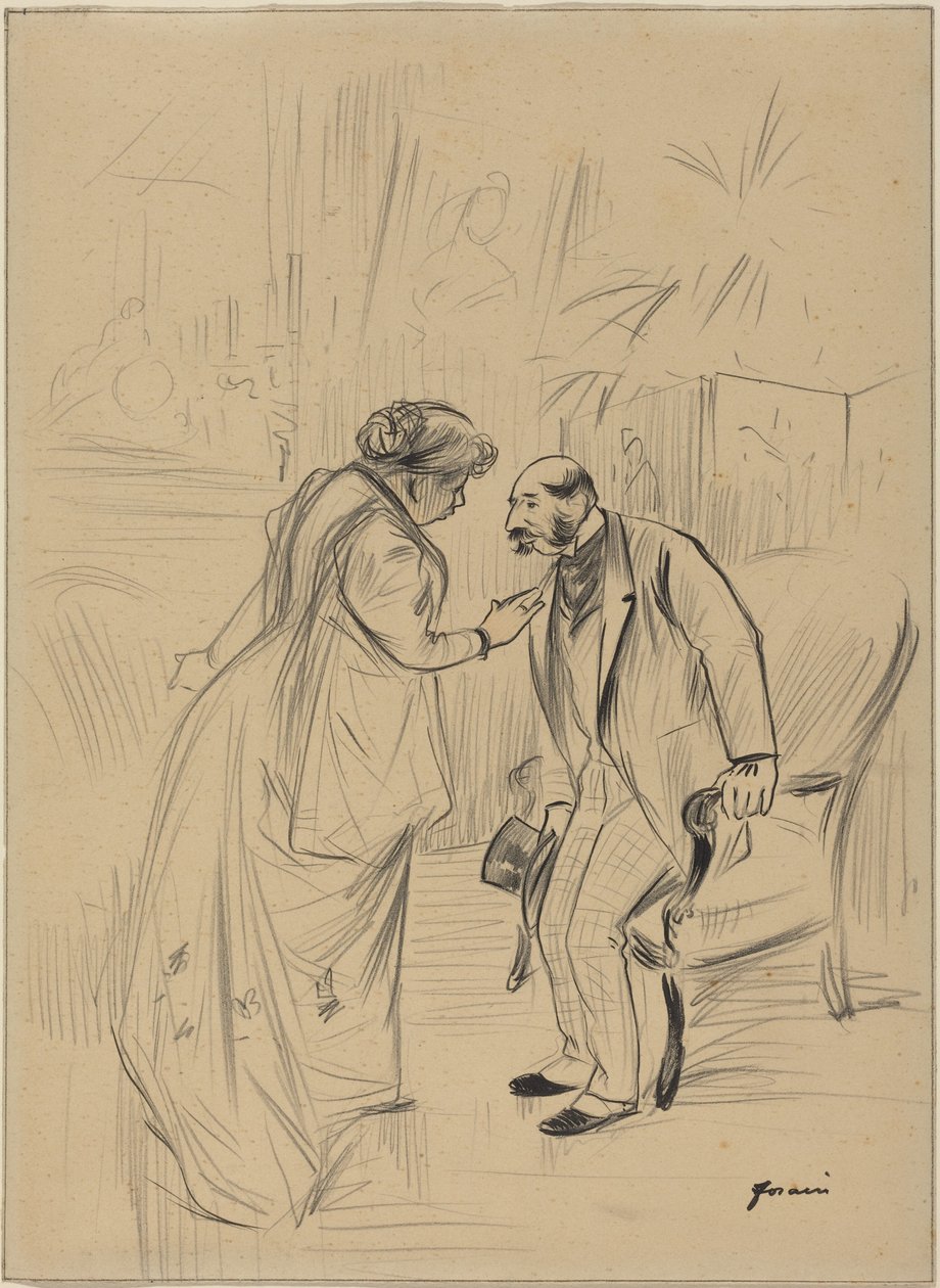 Pariser Komödie von Jean-Louis Forain