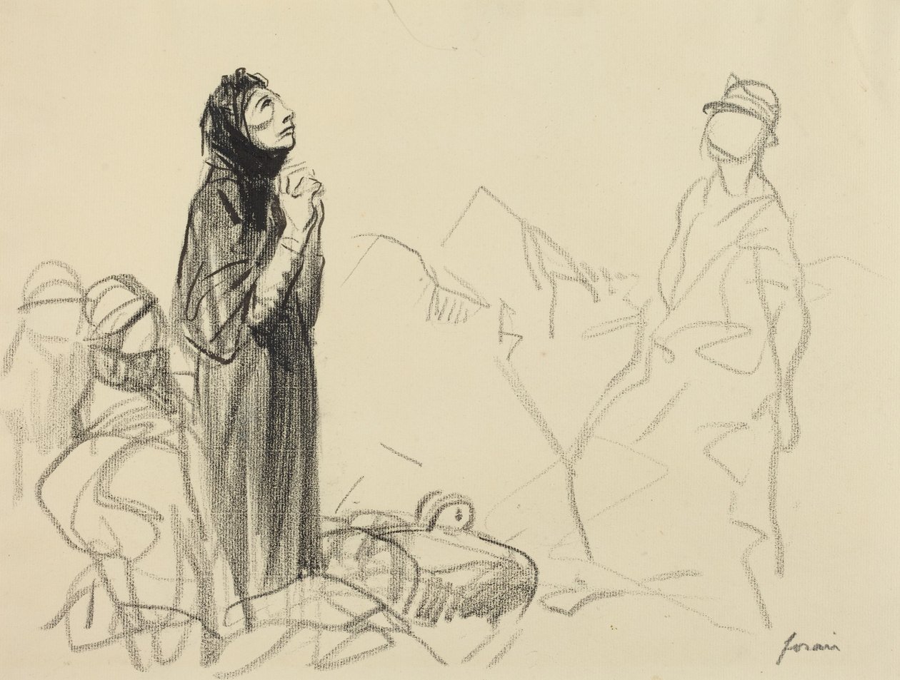 Während des Waffenstillstands von Jean-Louis Forain