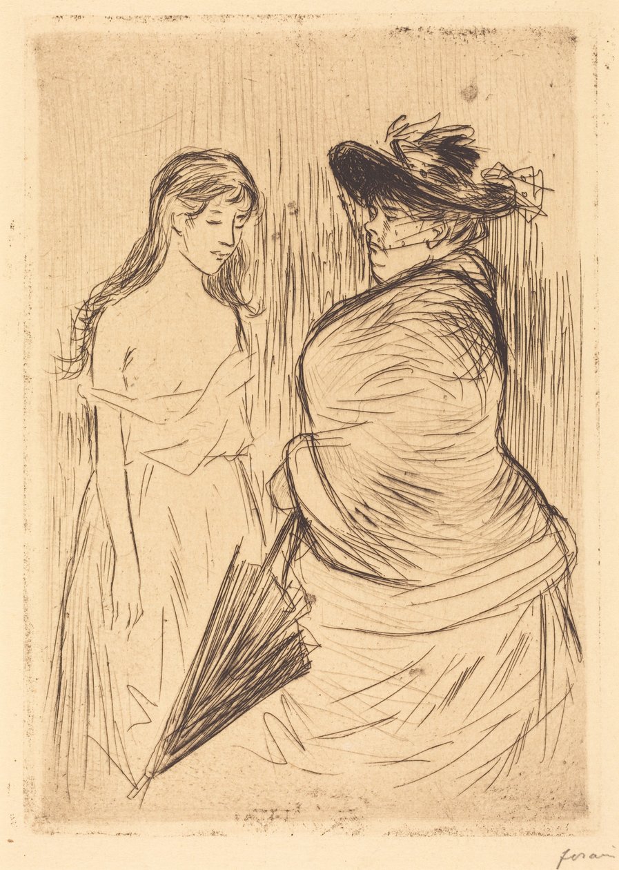 Der Handel mit weißen Sklaven von Jean-Louis Forain