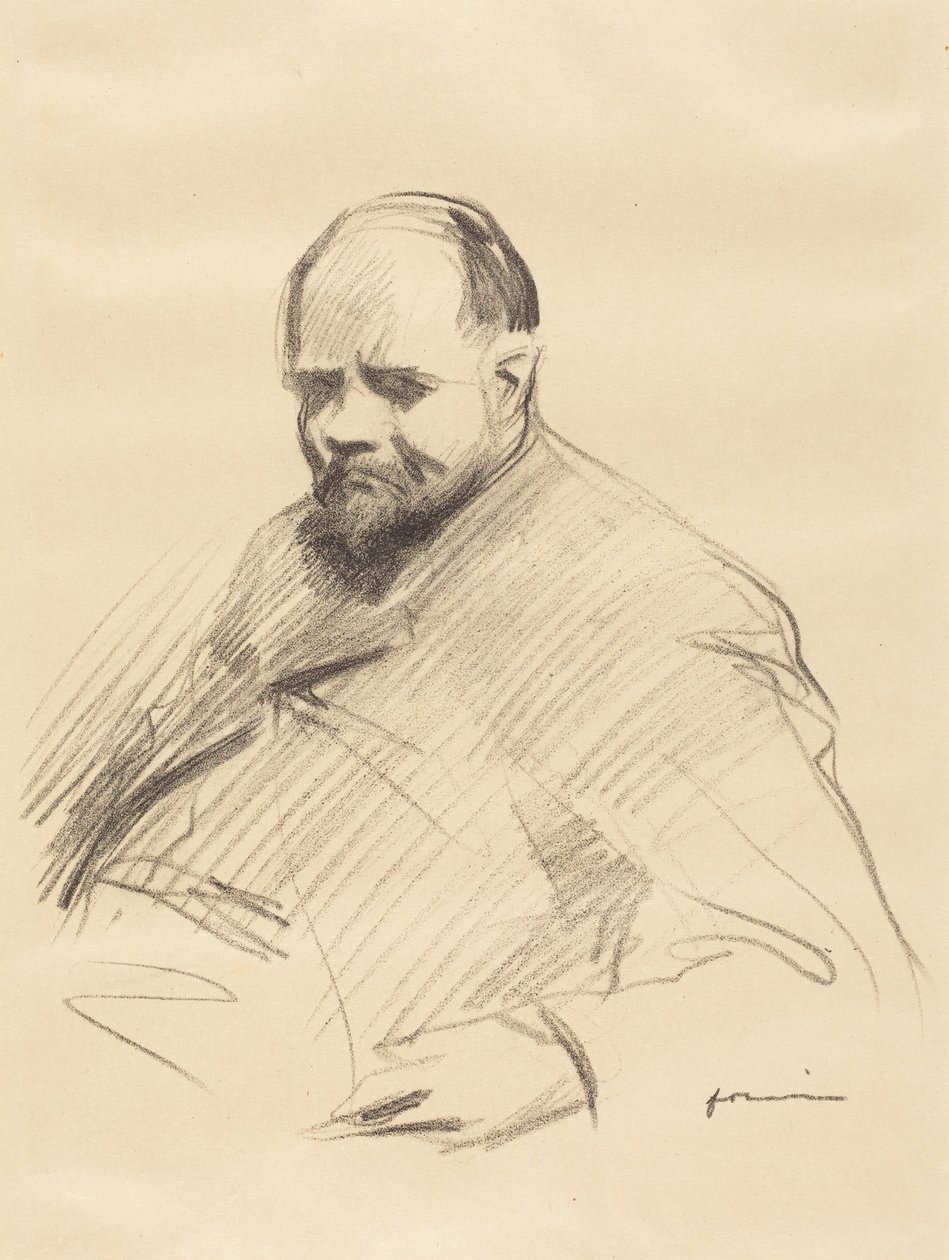 Porträt von Ambroise Vollard von Jean-Louis Forain