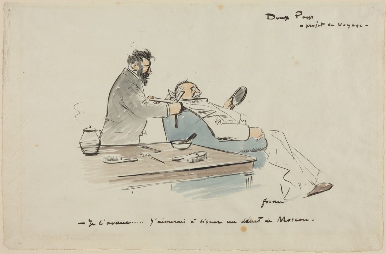 Reiseprojekt von Jean-Louis Forain