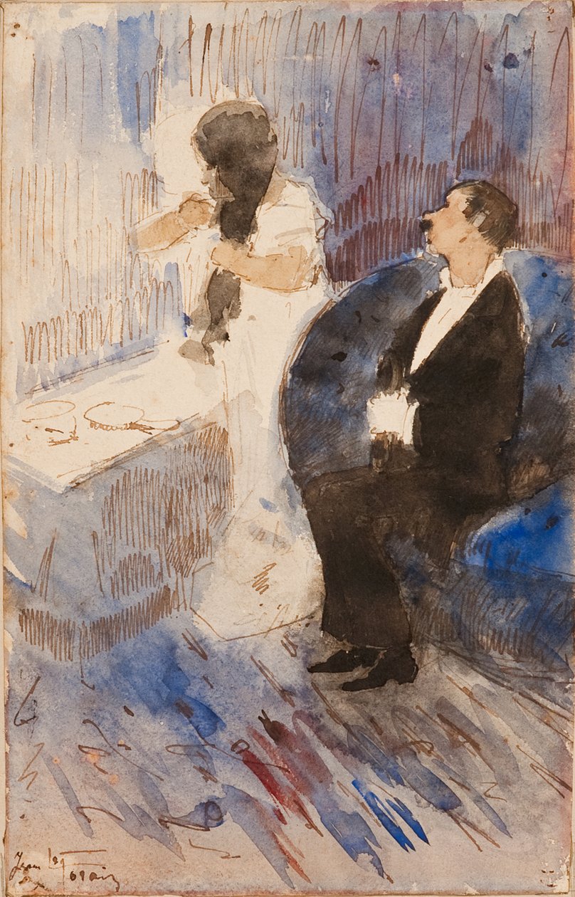 Ohne Titel (Im Ankleidezimmer) von Jean-Louis Forain