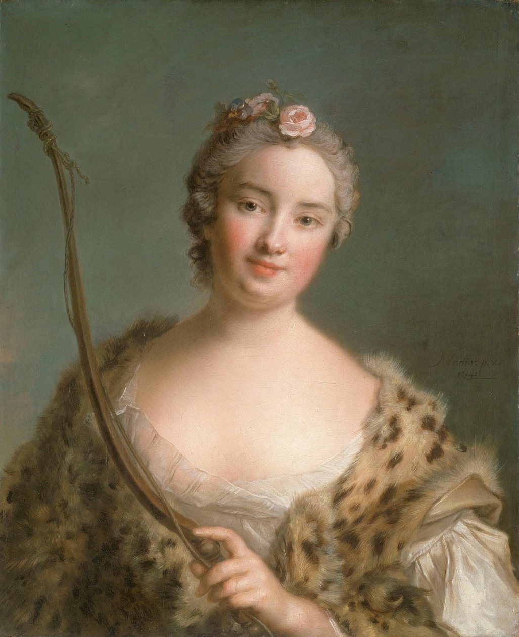 Charlotta Fredrika Sparre (1719-1795), später Gräfin Fersen von Jean-Marc Nattier