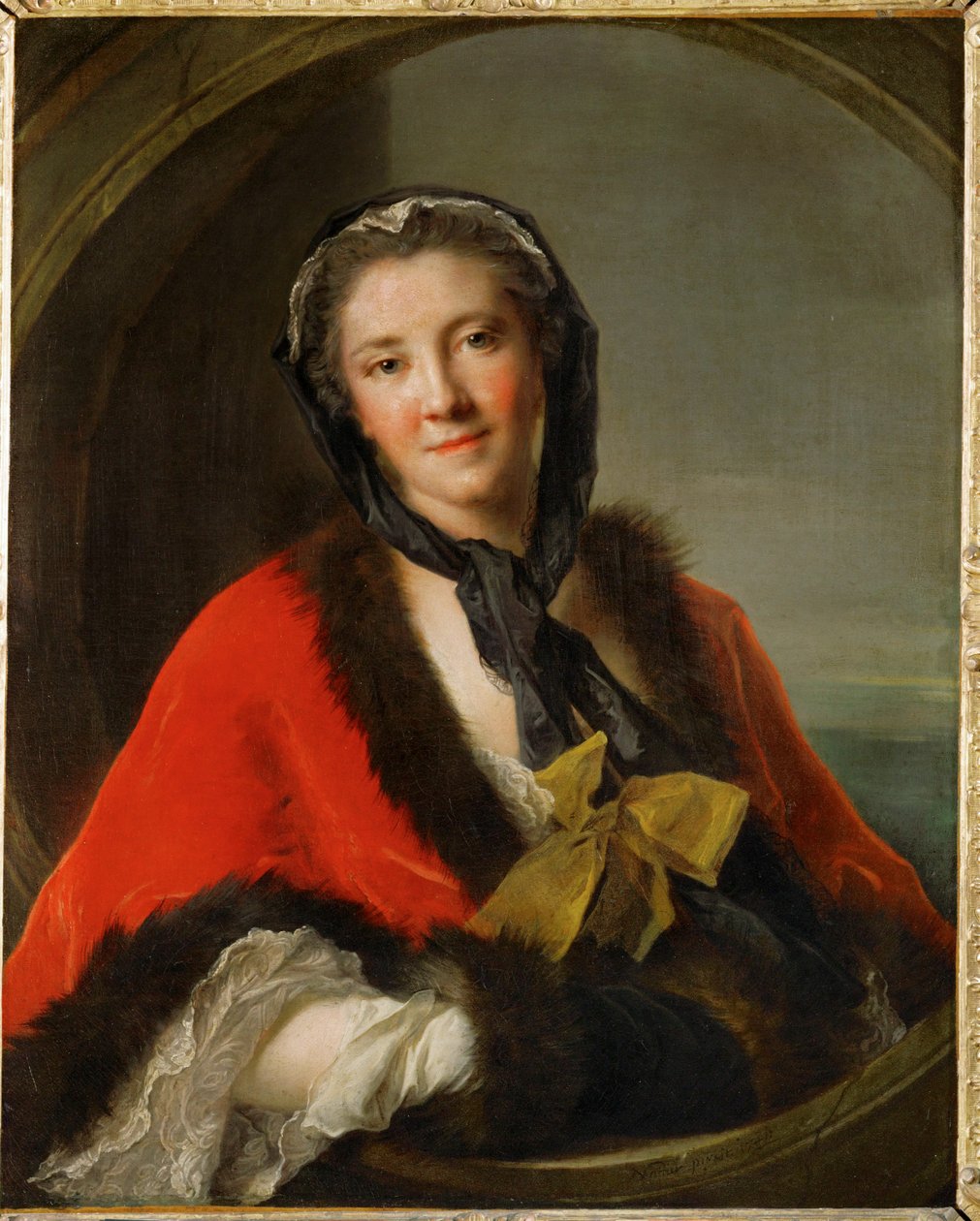 Die Gräfin Tessin von Jean Marc Nattier