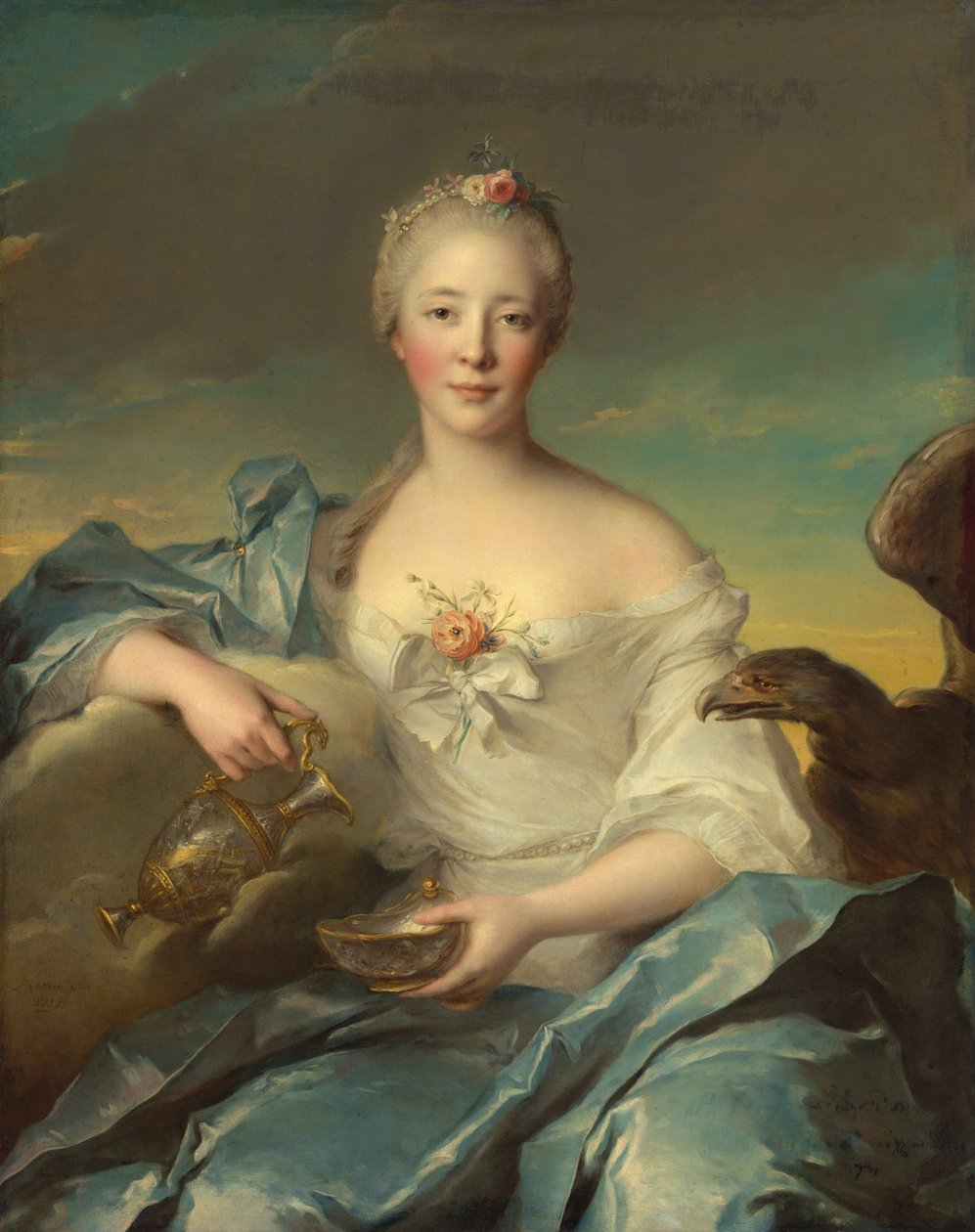Madame Le Fèvre de Caumartin als Hebe von Jean-Marc Nattier