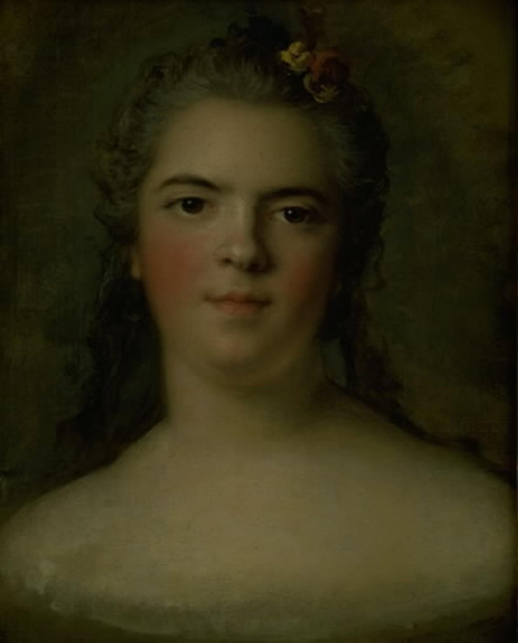 Porträt von Louise-Élisabeth de France, Tochter von Ludwig XV. "Mme Infante" von Jean-Marc Nattier