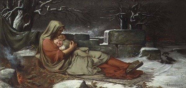 Winter von Jean-Marie Faverjon