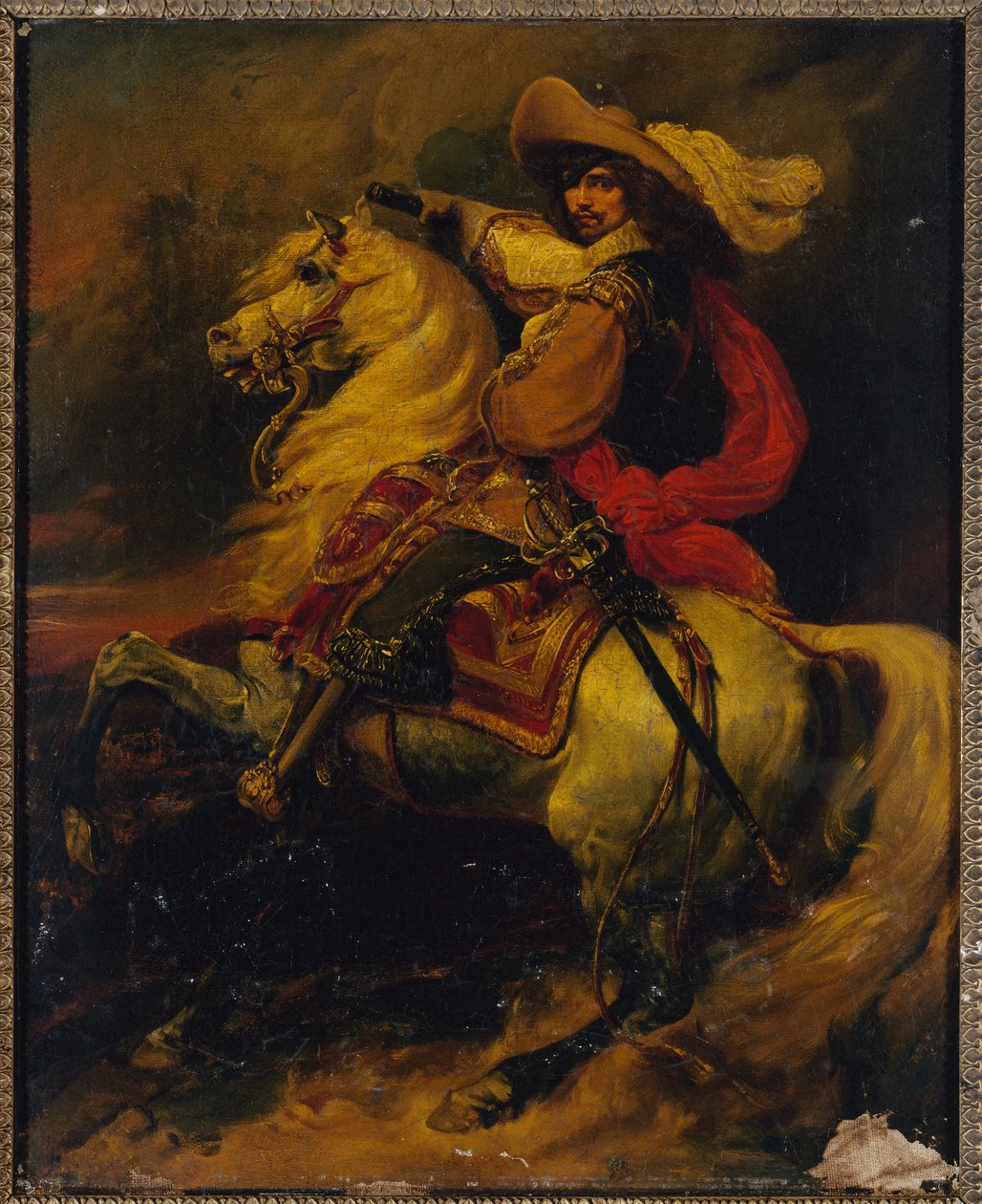 Reiterporträt von Josias, Graf von Rantzau (1609-1650), Marschall von Frankreich von Jean Alaux