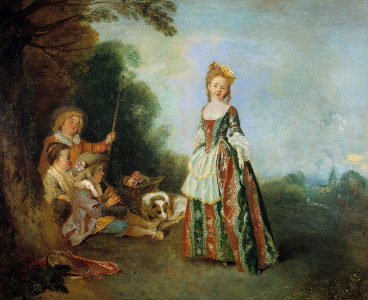 Tanz von Jean Antoine Watteau