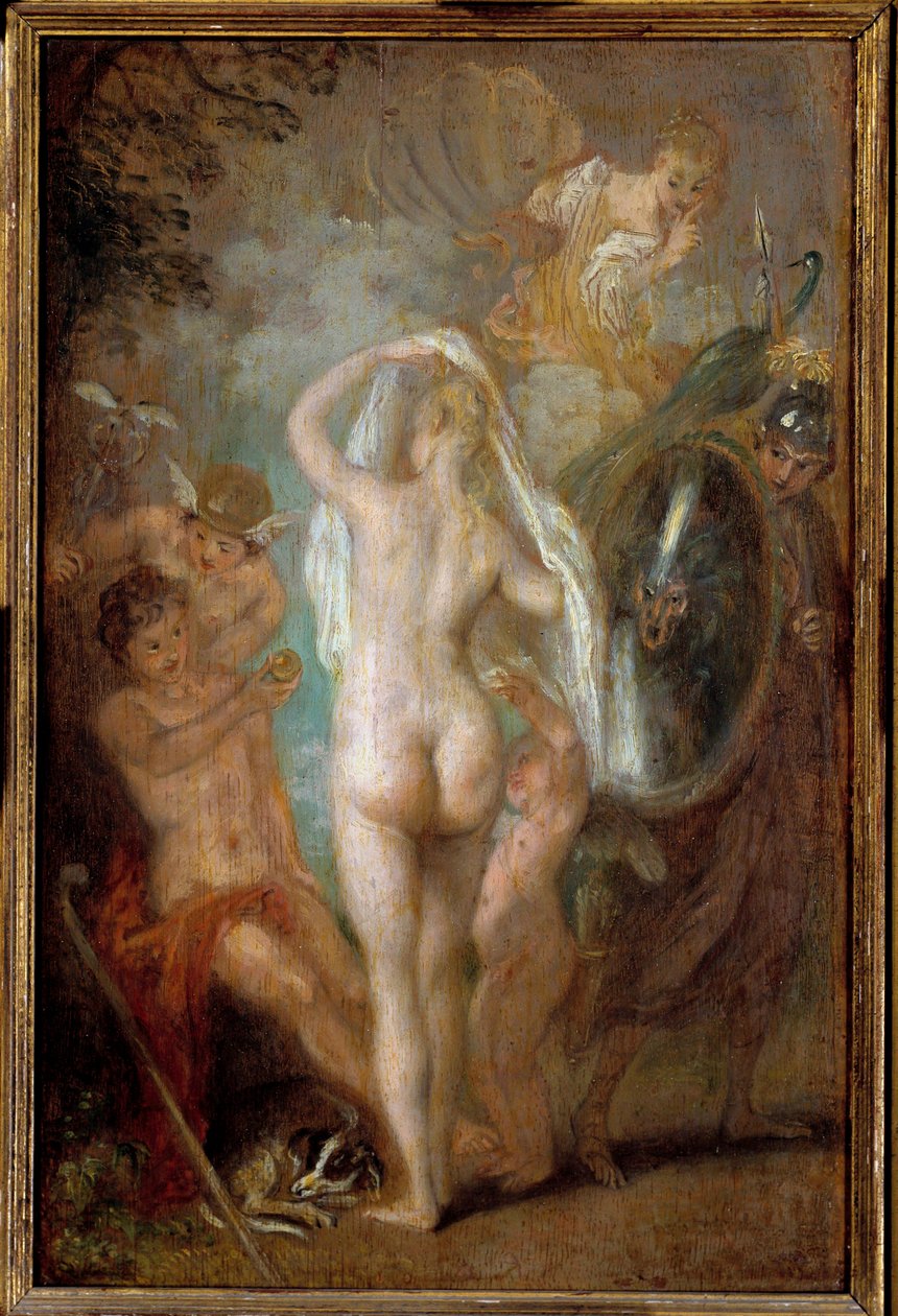 Das Urteil des Paris von Jean Antoine Watteau