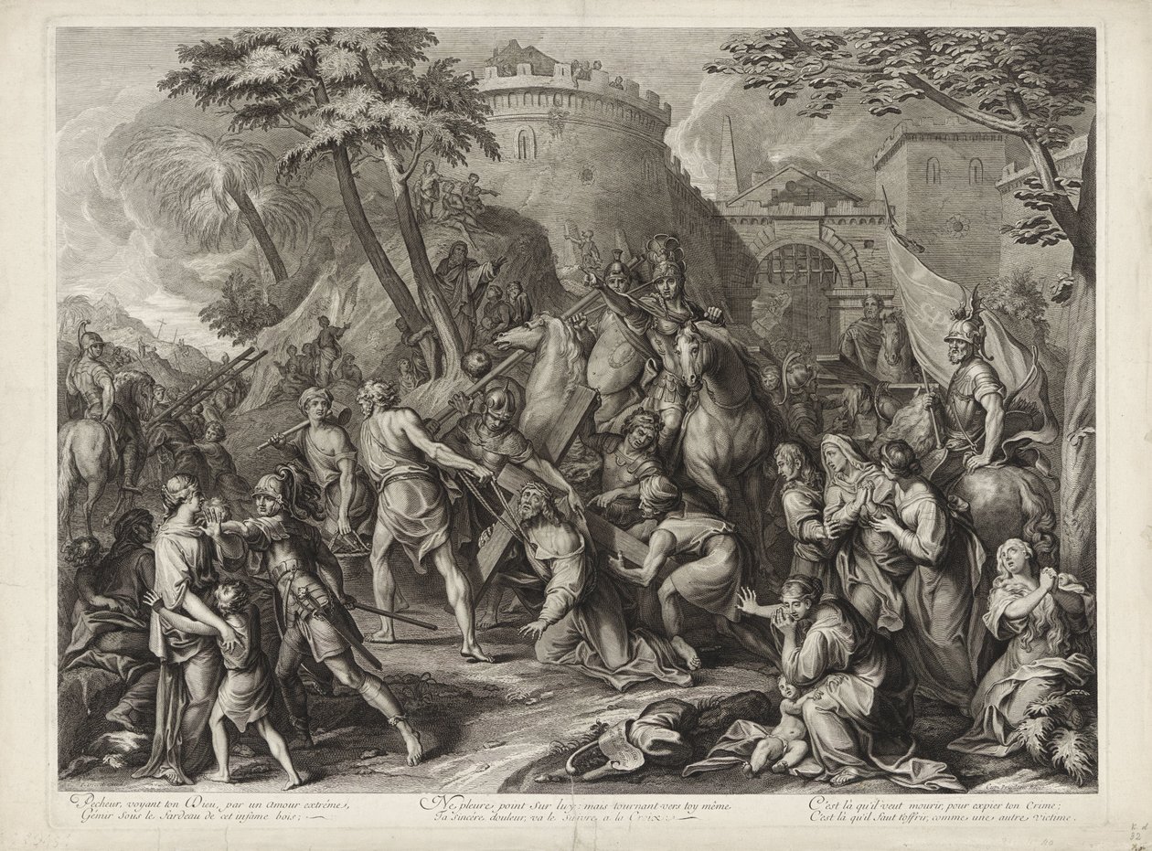 Kreuztragung von Jean Audran