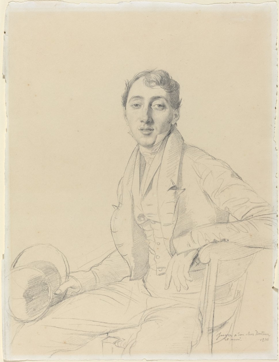 Dr. Louis Martinet von Jean Auguste Dominique Ingres