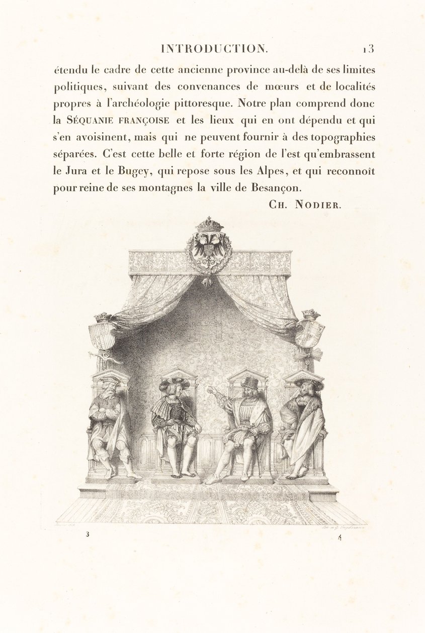 Vier Magistrate von Besançon von Jean Auguste Dominique Ingres
