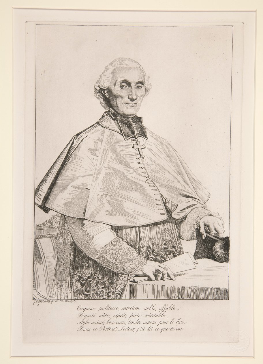 Gabriel Cortois de Pressigny von Jean Auguste Dominique Ingres