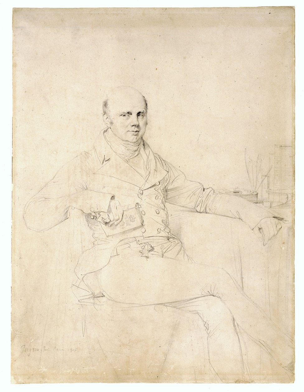 John Russell, sechster Herzog von Bedford von Jean Auguste Dominique Ingres