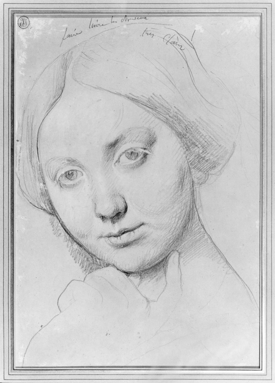 Louise de Broglie, Gräfin von Haussonville, ca. 1842 von Jean Auguste Dominique Ingres