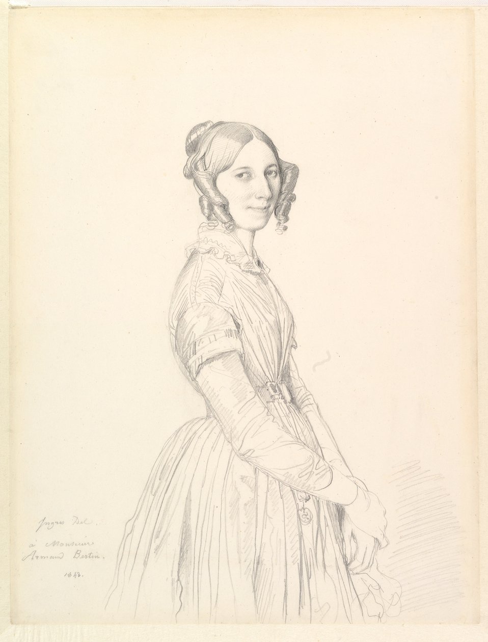 Madame Armand Bertin, geborene Marie-Anne-Cécile Dollfuss von Jean Auguste Dominique Ingres