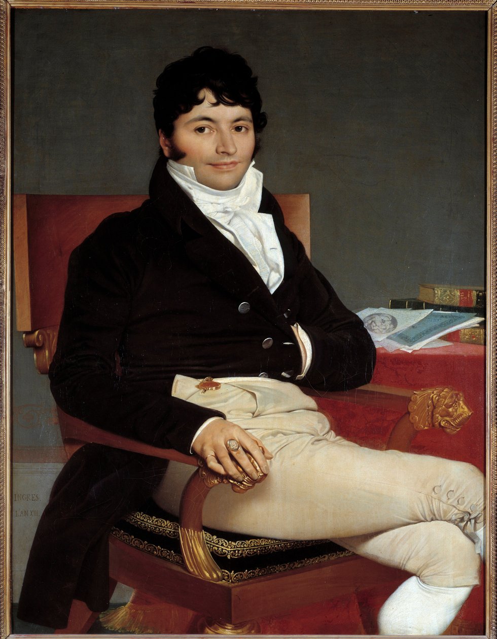 Porträt von Philibert Riviere (1766-1816), Meister der Anfragen am Königlichen Rat im Jahr 1815 von Jean Auguste Dominique Ingres