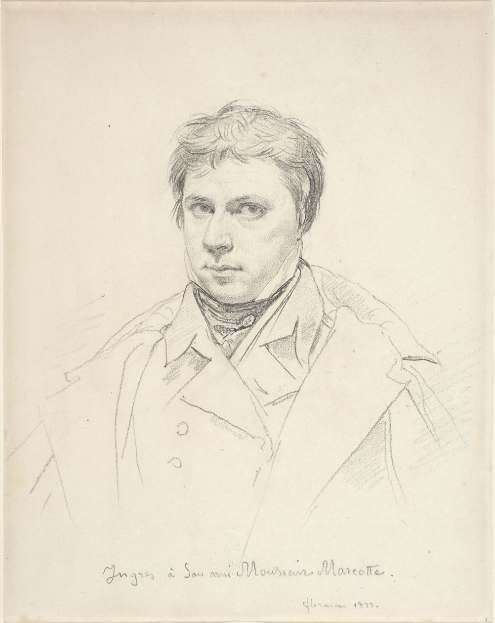 Selbstporträt von Jean Auguste Dominique Ingres