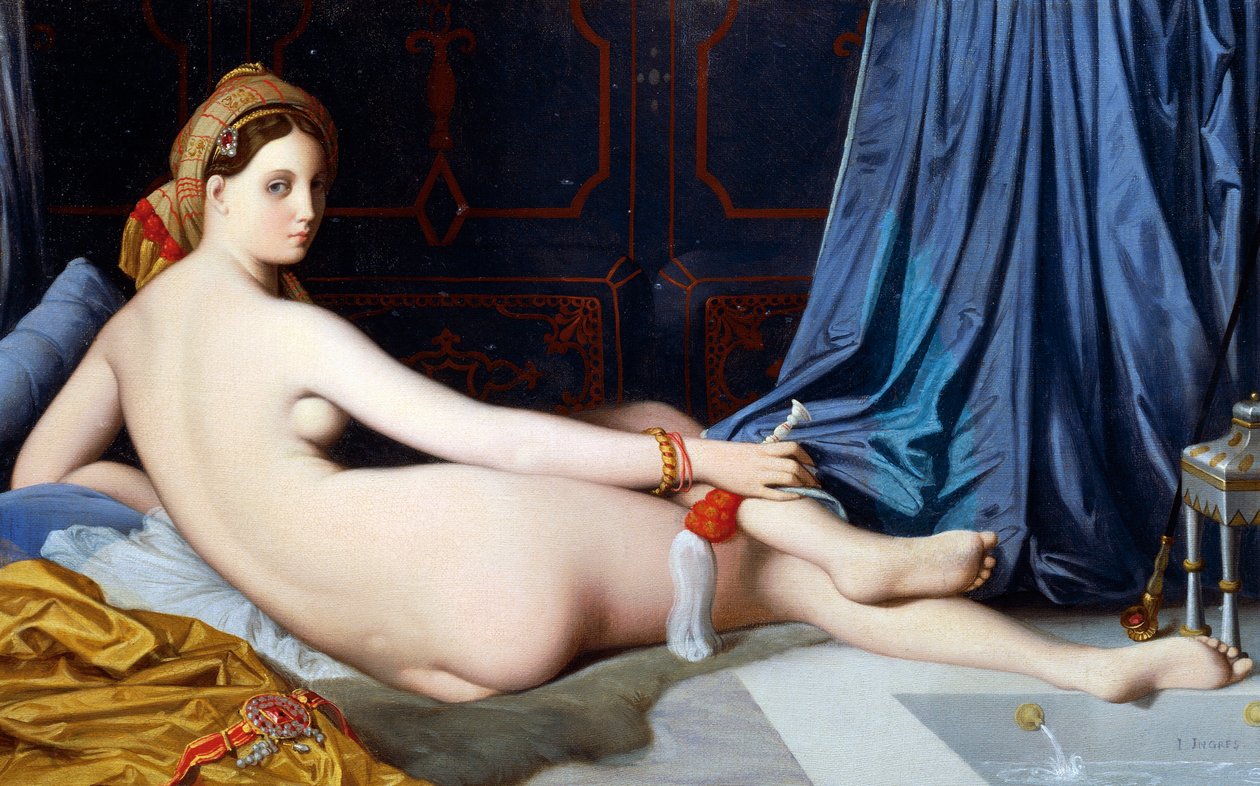 Die Große Odaliske von Jean Auguste Dominique Ingres