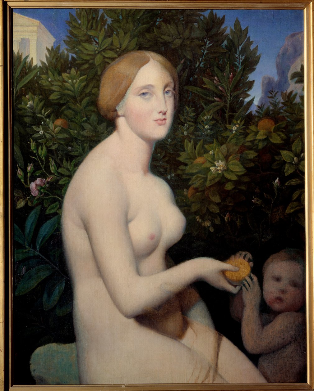 Venus in Paphos, Porträt von Madame Balay von Jean Auguste Dominique Ingres