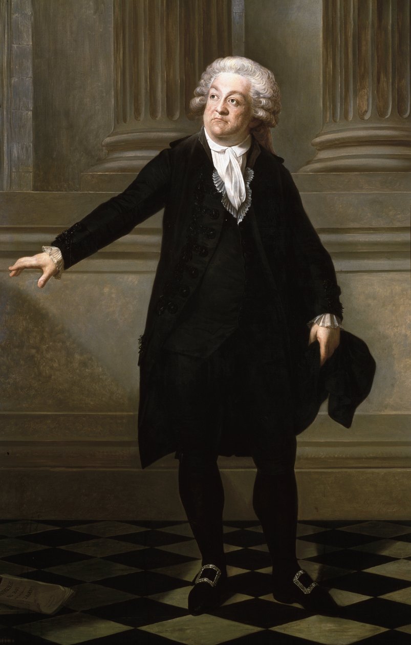 Porträt von Honore Gabriel Riqueti, Graf von Mirabeau von Jean Baptiste Adolphe Gibert