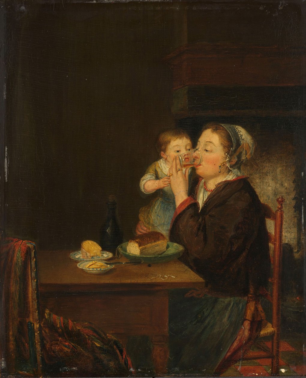 Eine Mutter und ihr Kind von Jean Baptiste Bernard Coclers
