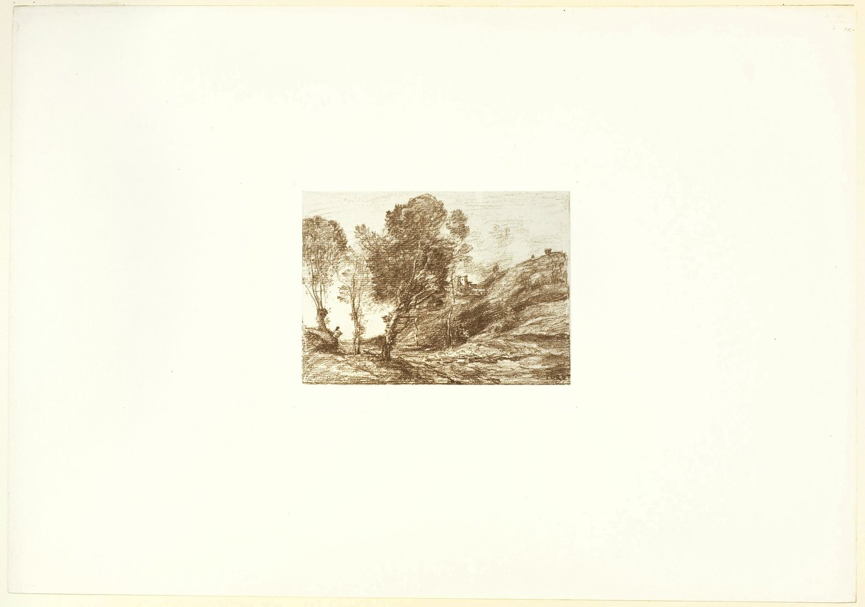 Erinnerung an Italien von Jean Baptiste Camille Corot
