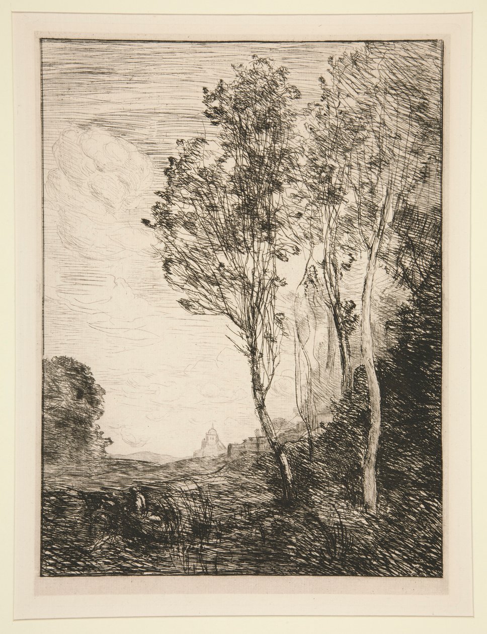 Erinnerung an d von Jean-Baptiste-Camille Corot
