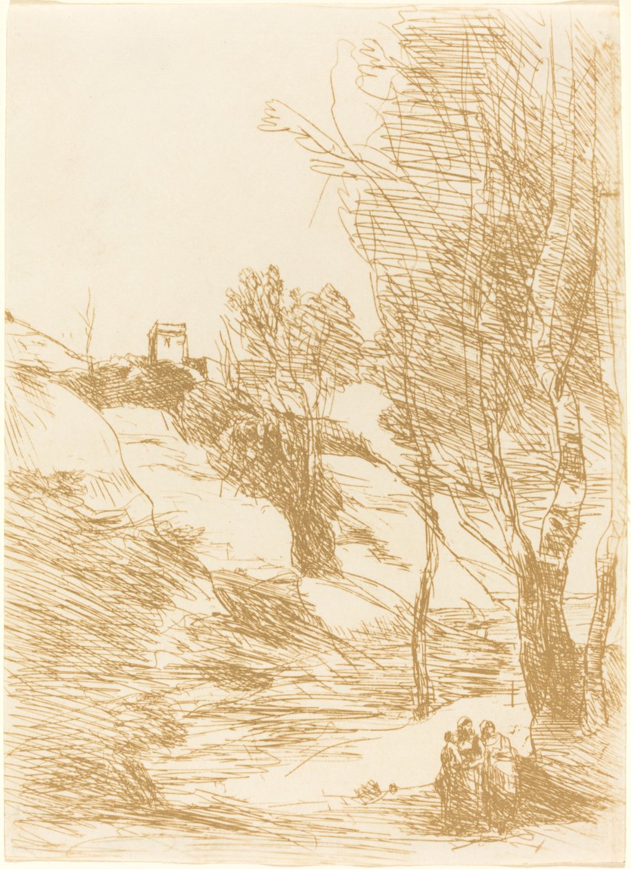 Erinnerung an Salerno von Jean Baptiste Camille Corot