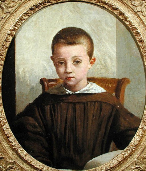 Der Sohn von M. Edouard Delalain, ca. 1845-50 von Jean Baptiste Camille Corot