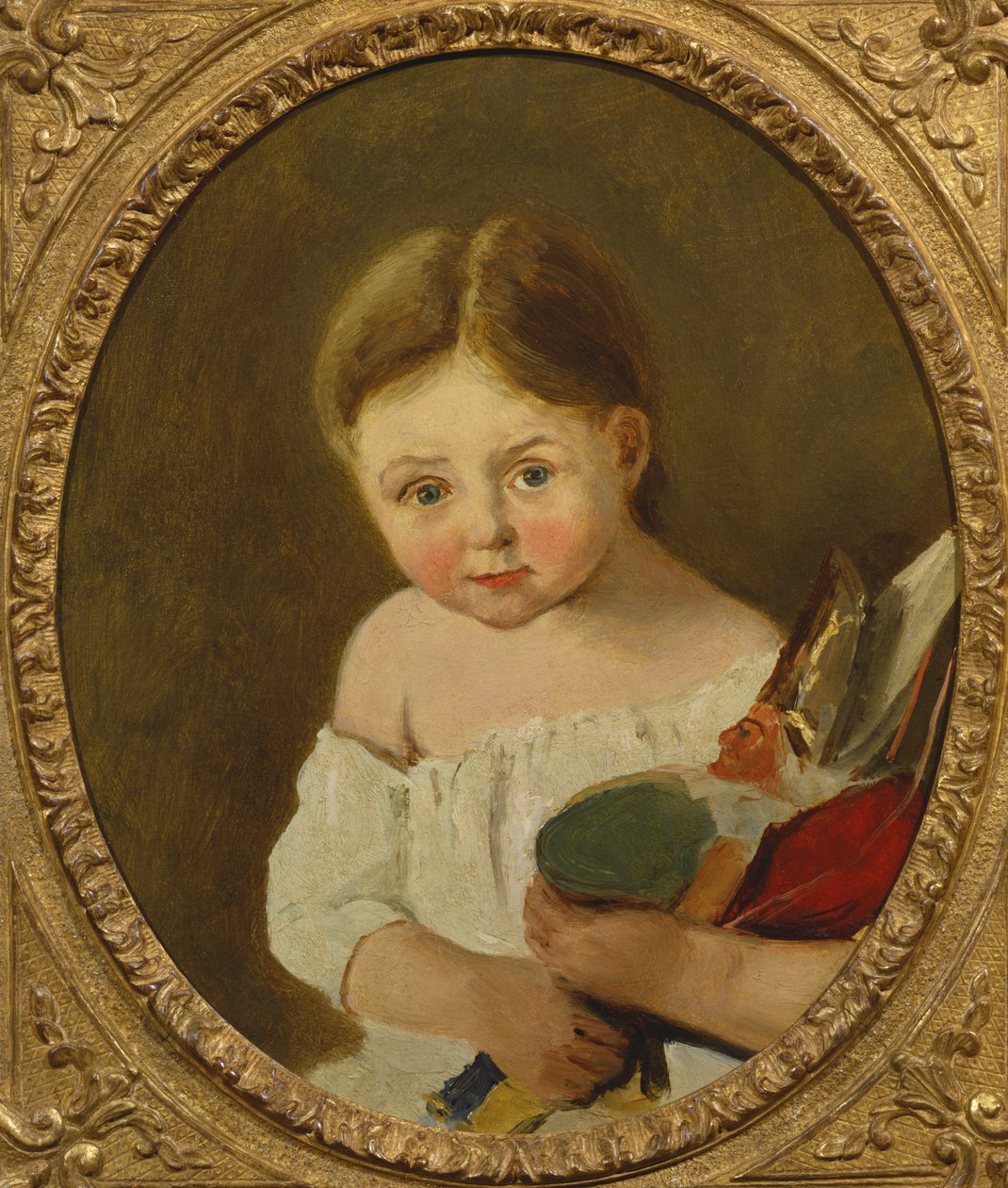 Die jüngste Tochter von M. Edouard Delalain, ca. 1845-50 von Jean Baptiste Camille Corot