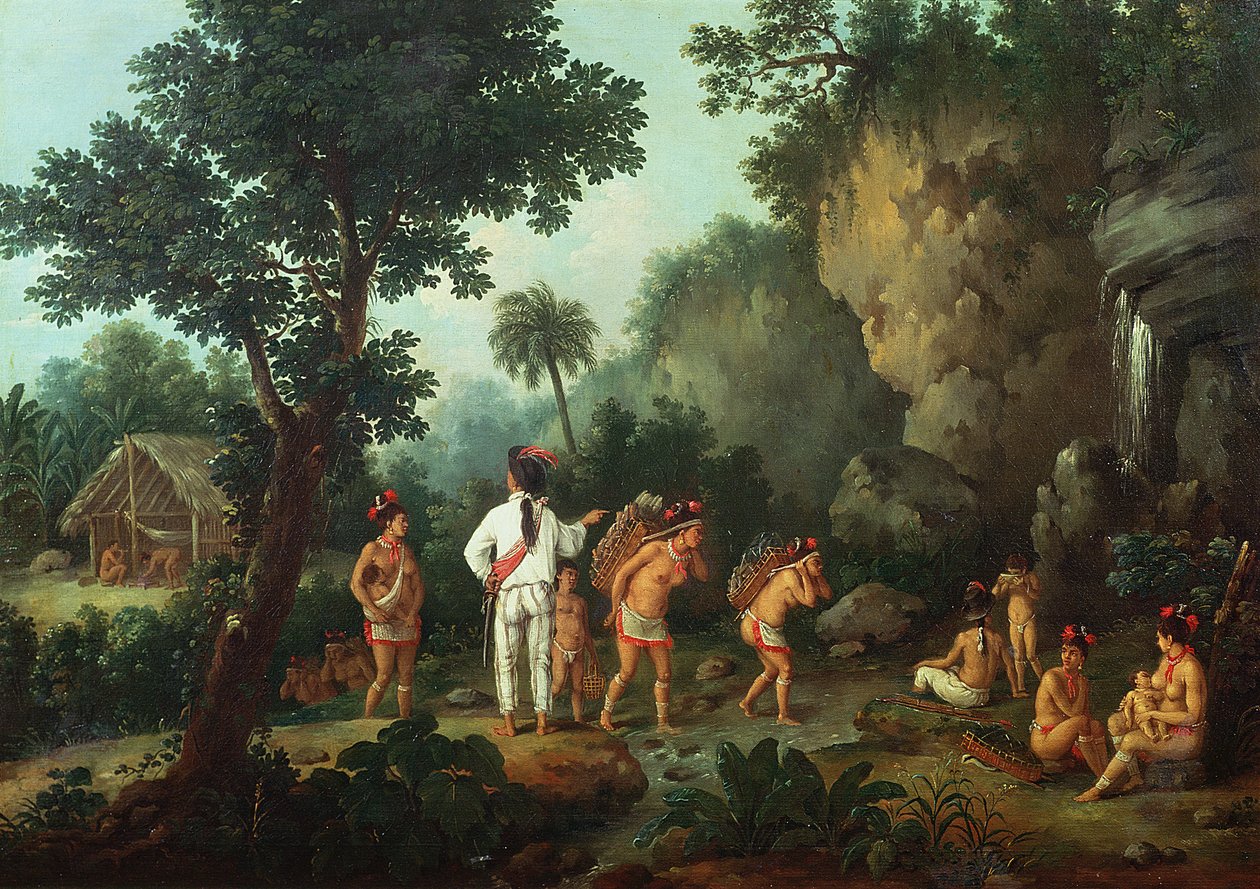 Der Sklavenjäger, ca. 1834-39 von Jean Baptiste Debret
