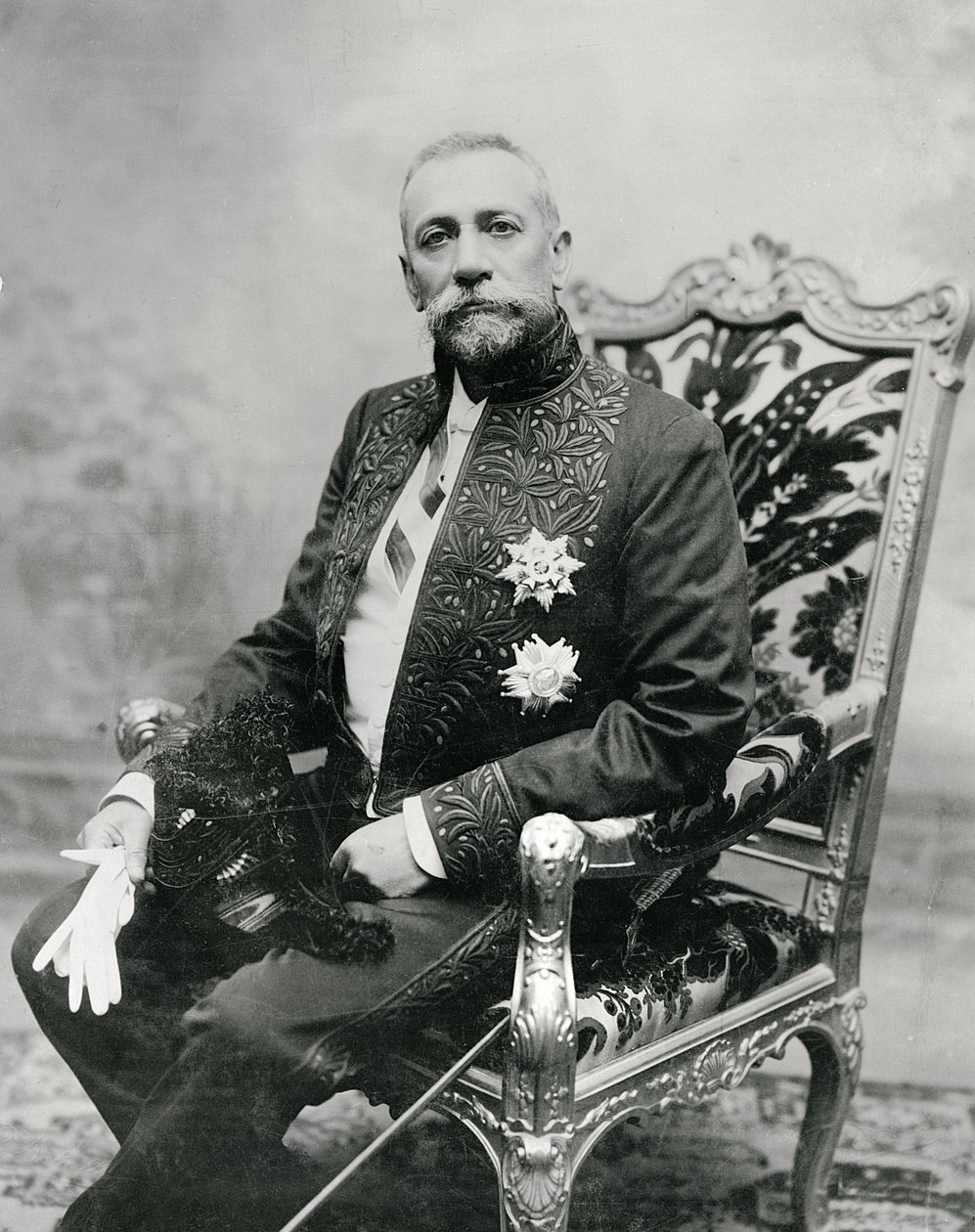 Honoré Charles Grimaldi, Prinz Albert von Monaco von Jean Baptiste Edouard Detaille