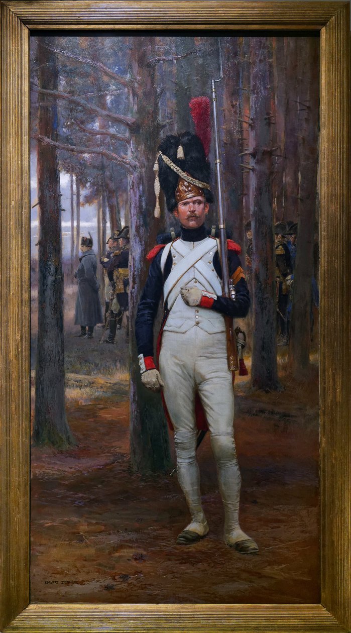Der Fraktionär, ca. 1900 von Jean Baptiste Edouard Detaille