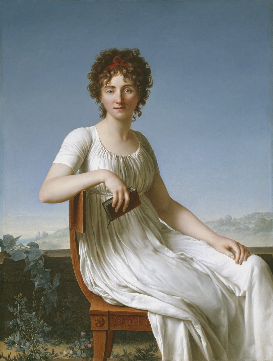 Porträt von Constance Pipelet, 1797 von Jean Baptiste Francois Desoria