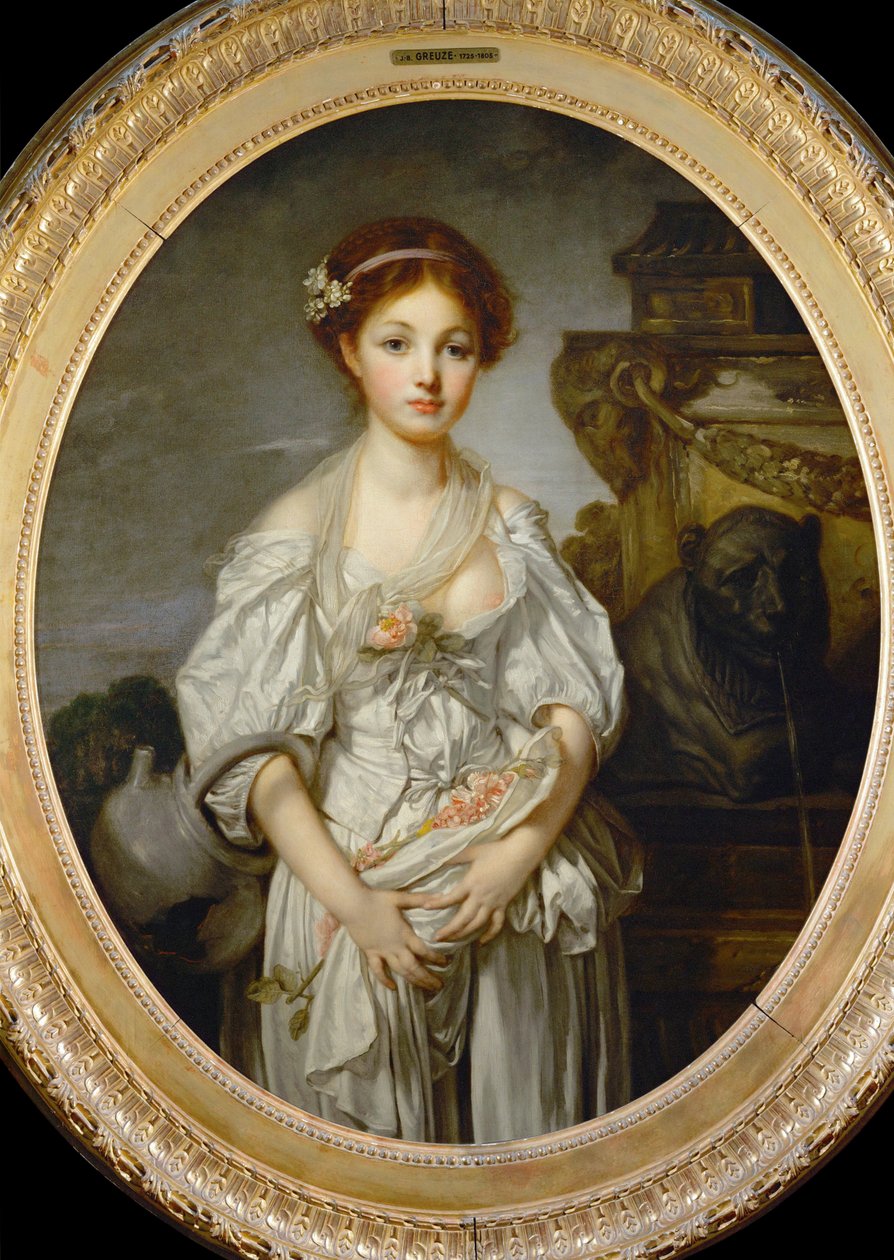 Der zerbrochene Krug von Jean Baptiste Greuze