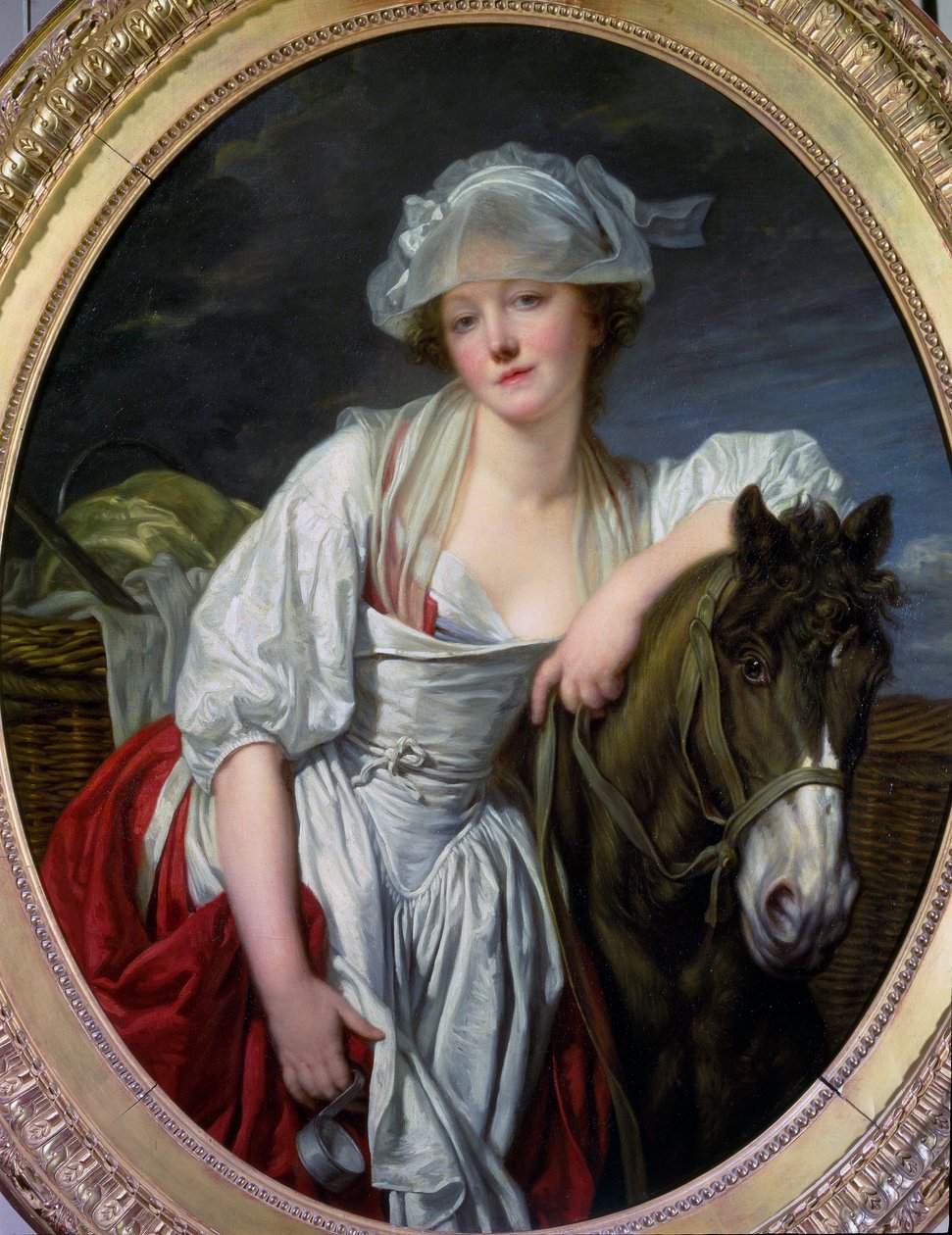 Die Milchfrau von Jean Baptiste Greuze