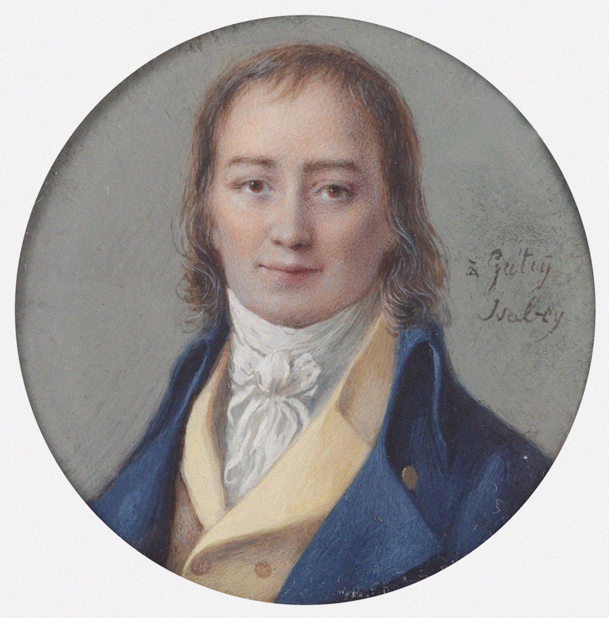 Porträt des Komponisten André Ernest Modeste Grétry 1741-1813, 1786-1788 von Jean Baptiste Isabey