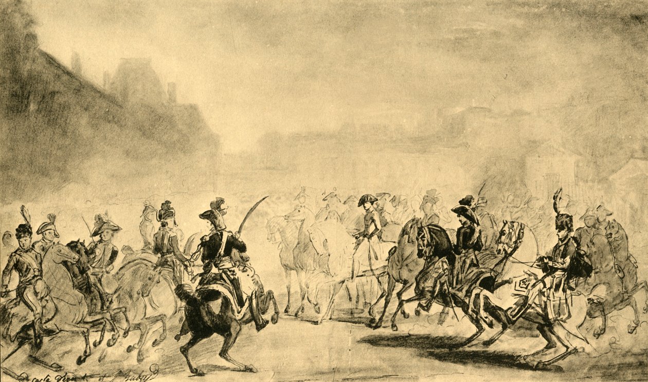 Revue du Quintidi, 1800 oder 1801, 1921 von Jean Baptiste Isabey