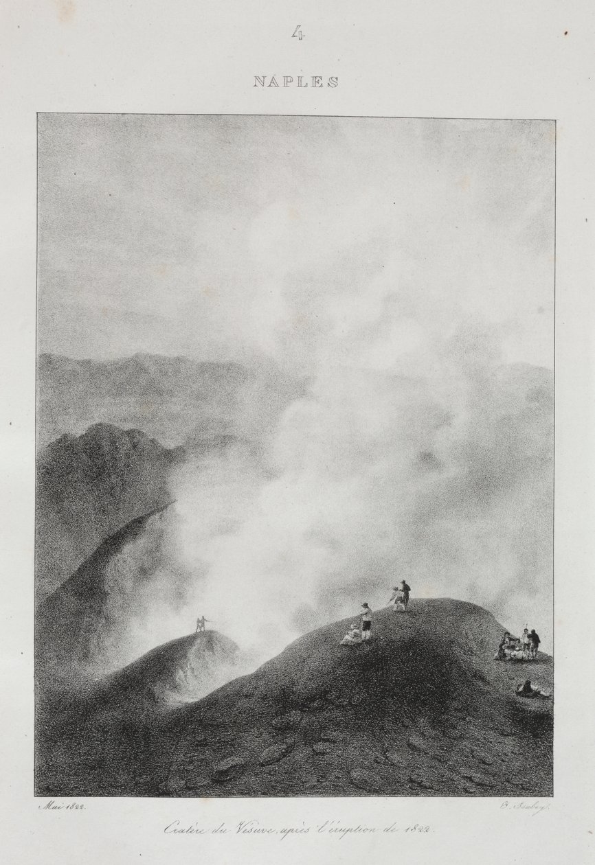 Reise nach Italien im Jahr 1822 von Jean Baptiste Isabey